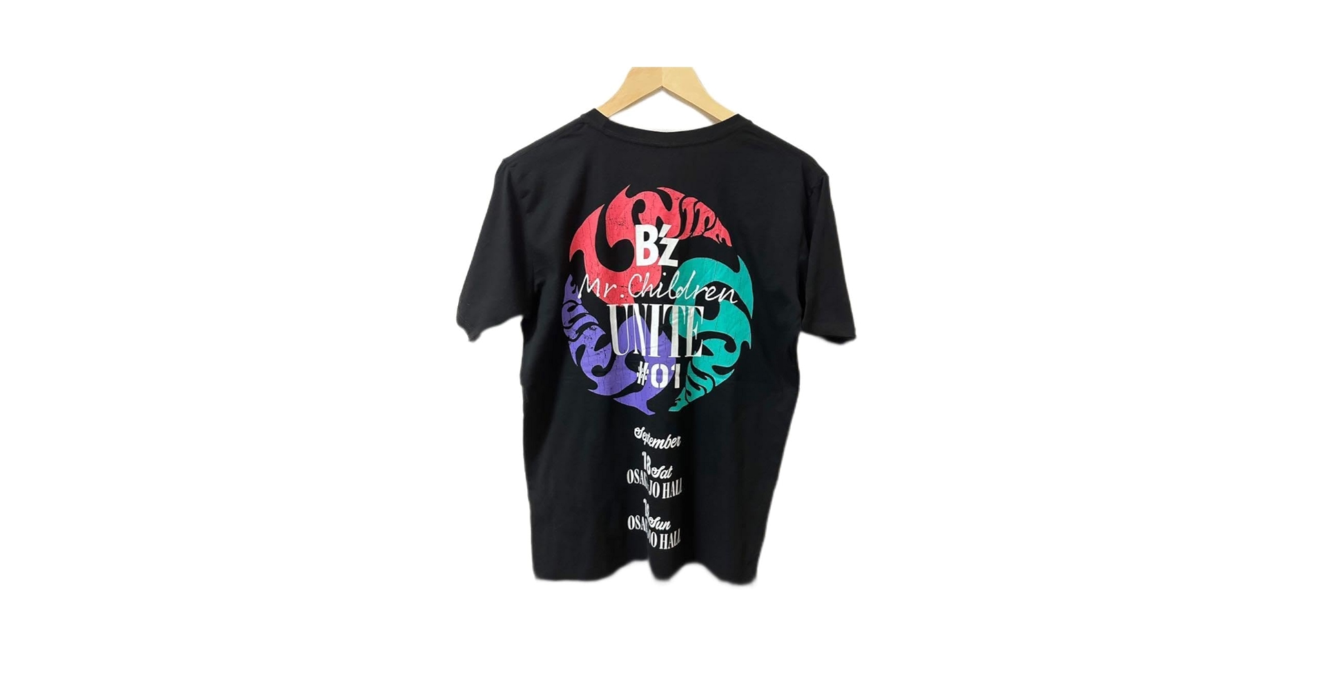 B'z presents UNITE #01 Tシャツ Ｍサイズ Amazon.co.jp: B'z presents UNITE 1コラボTシャツ MrChildren